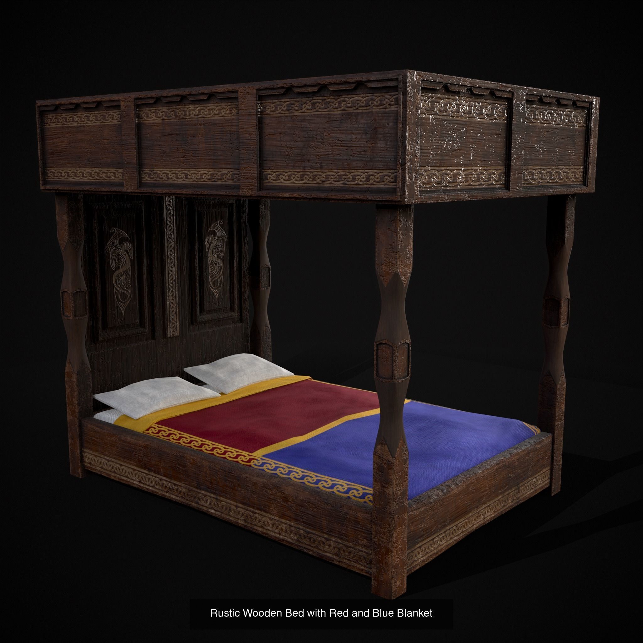 Medieval Prop Mix Sixty Six 3D Model Collection_41