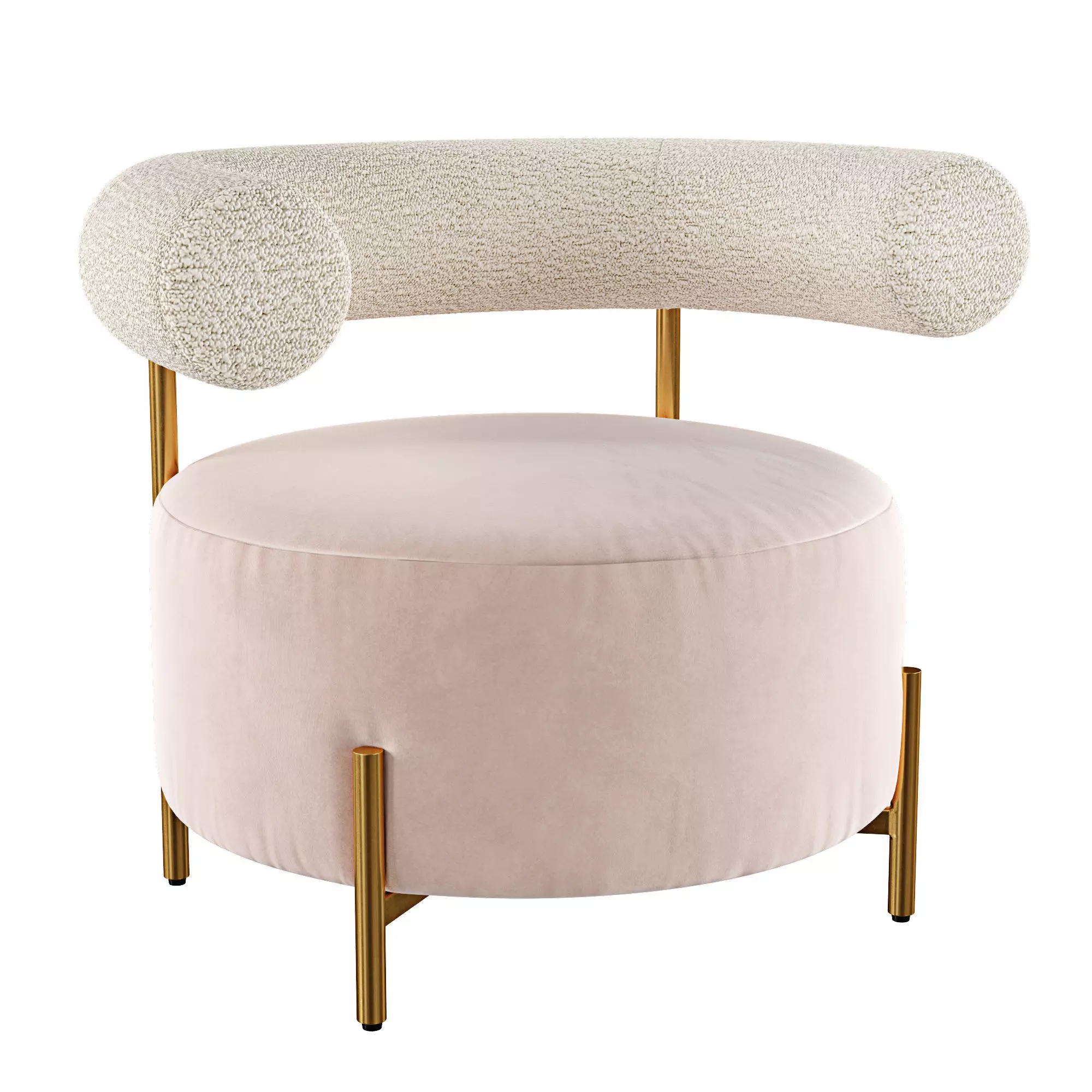 Flo Occasional Chair 3D model