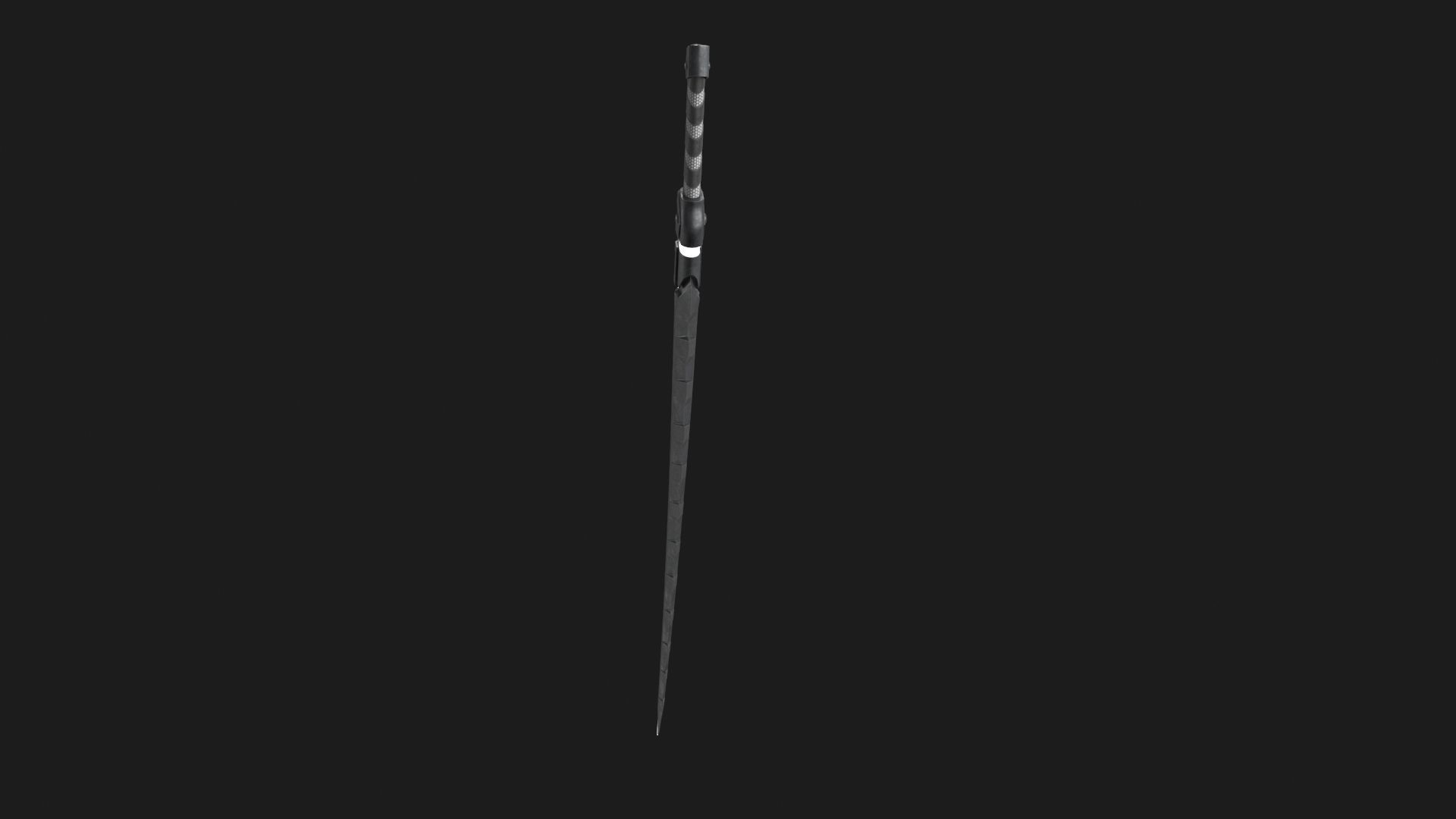Fantasy Sci-Fi Sword Low-poly 3D model_14