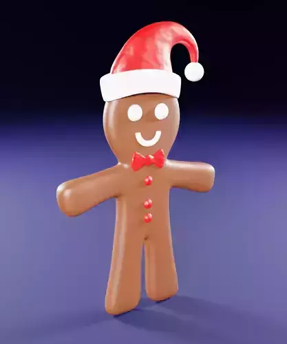 Chrystmas cookie 3D model