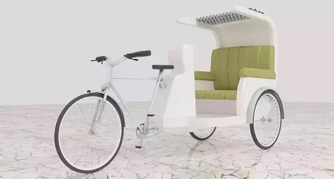 Bike Rickshaw 5 - 4K