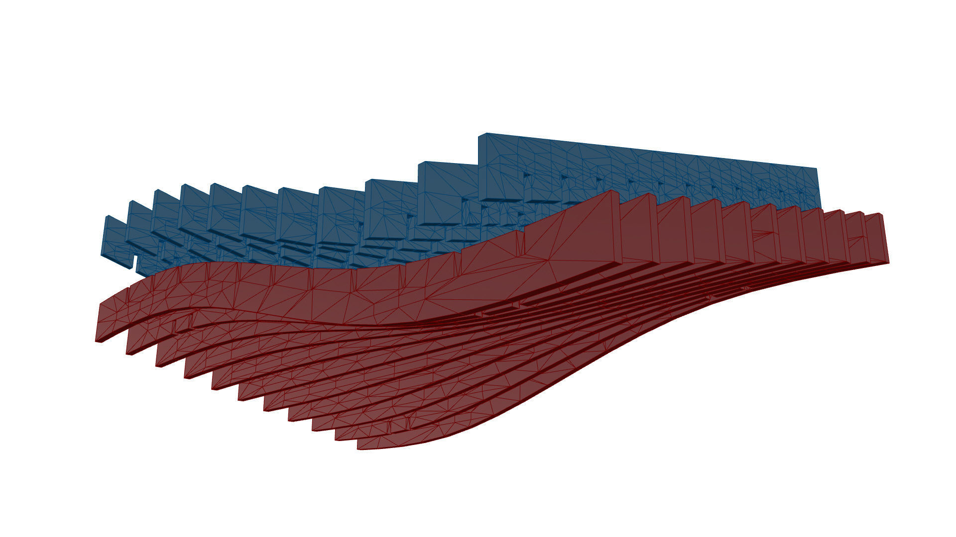 Wavy Parametric Pergola 01 3D model_41