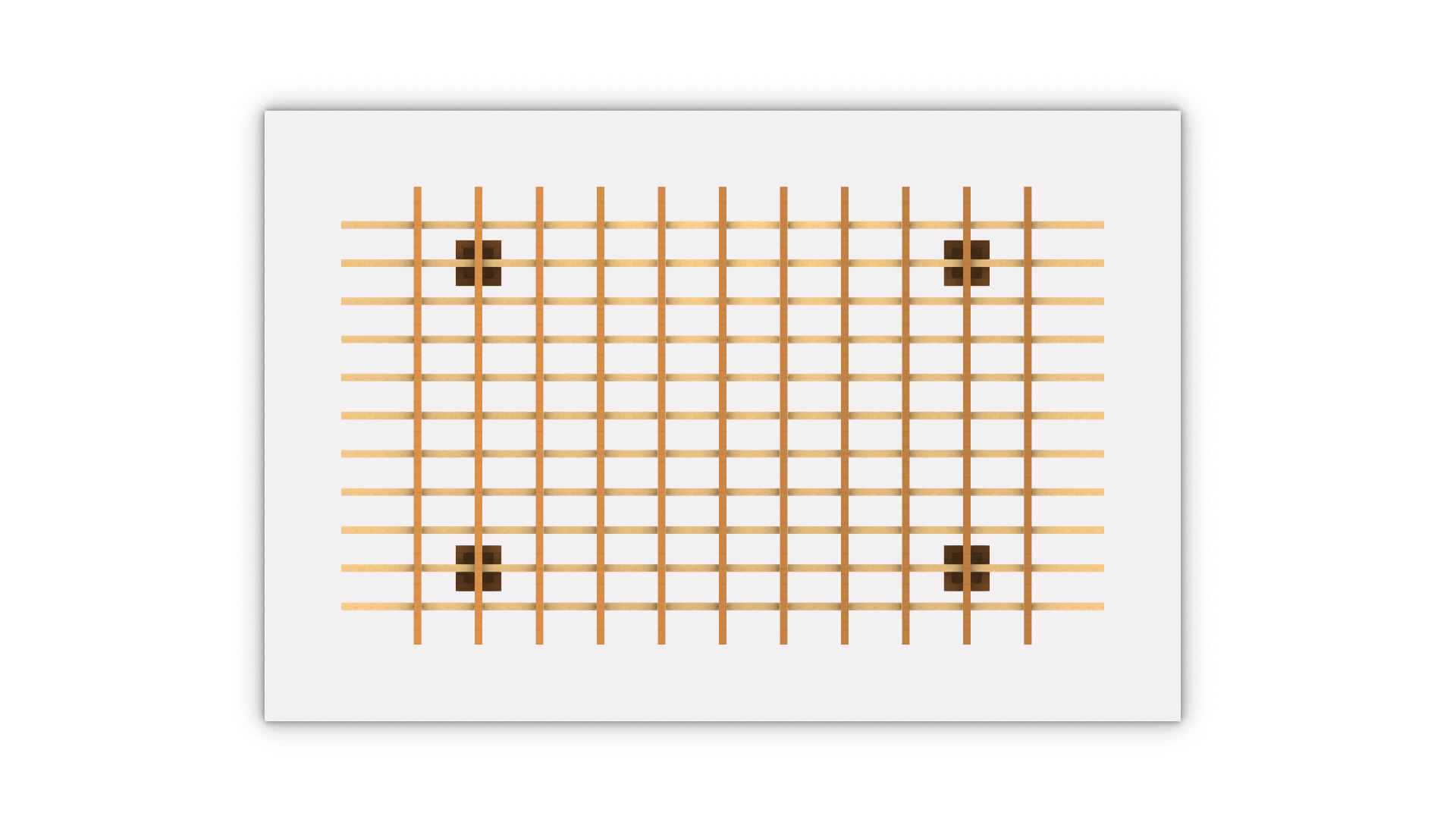 Wavy Parametric Pergola 01 3D model_21