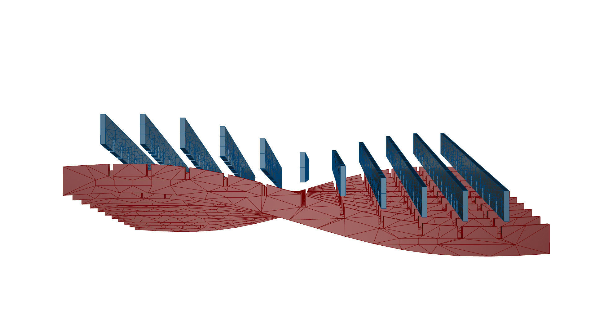 Wavy Parametric Pergola 01 3D model_50