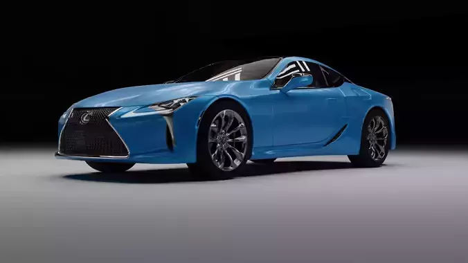 Lexus LC500 3D model