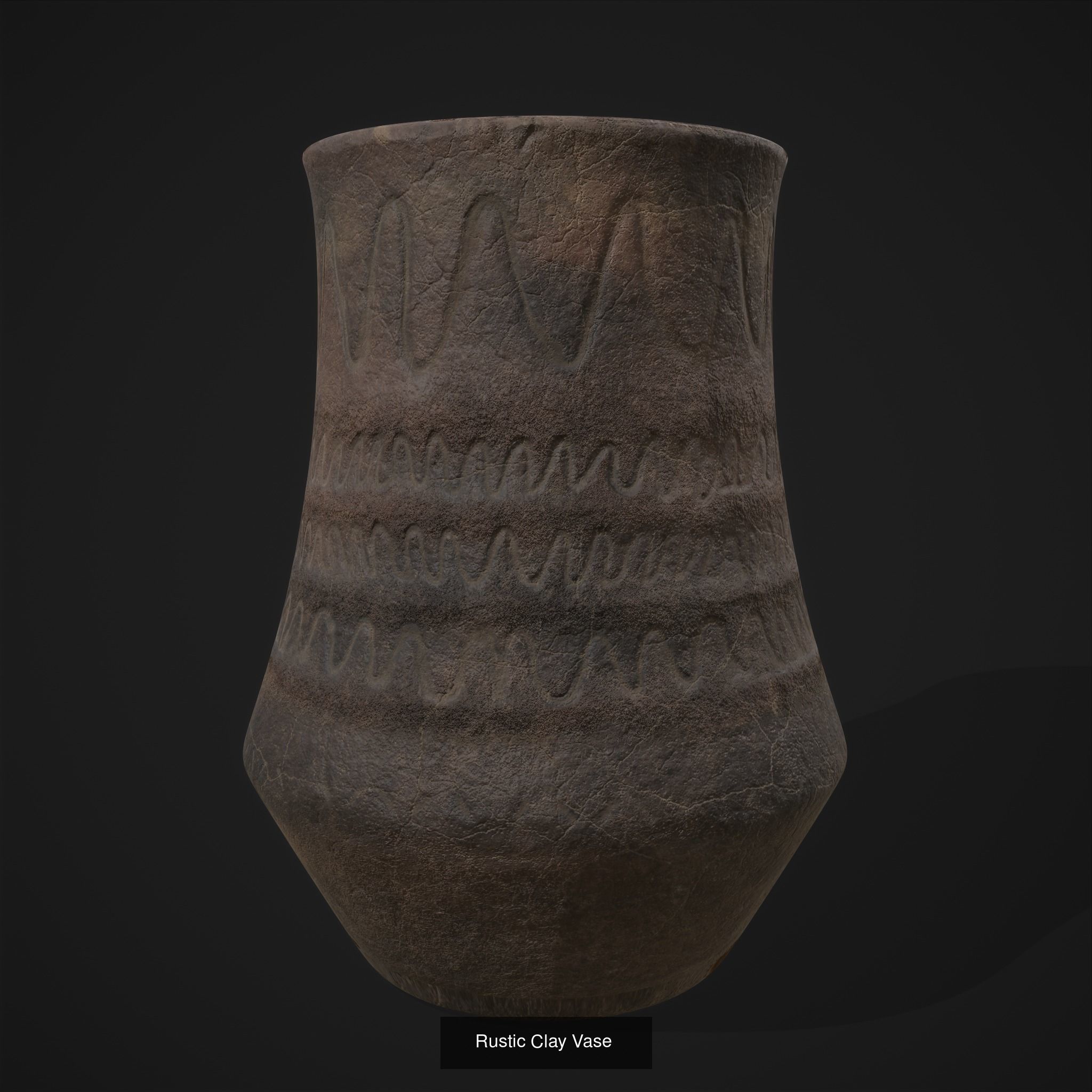 Medieval Pottery Mix 3D Model Collection_32