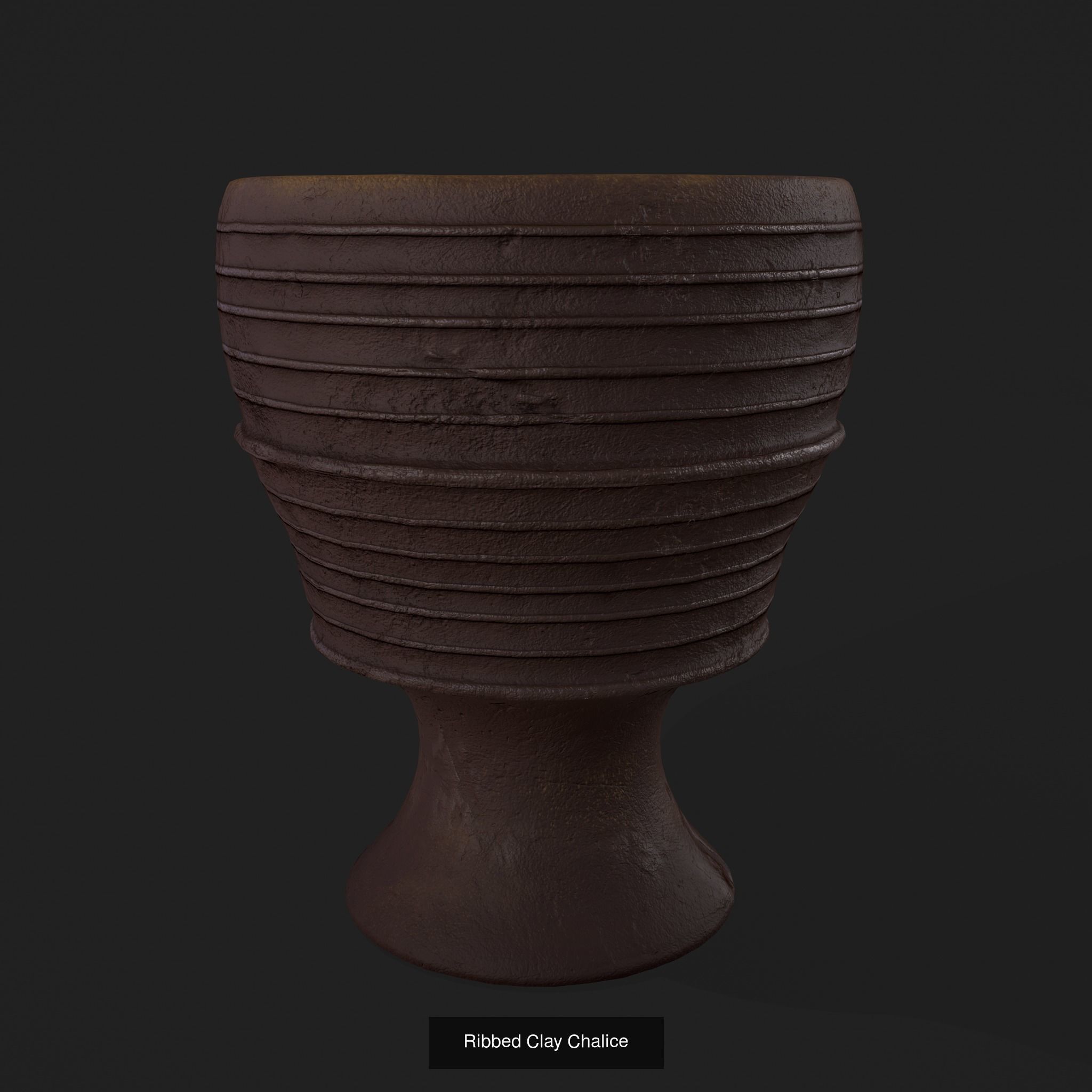 Medieval Pottery Mix 3D Model Collection_37