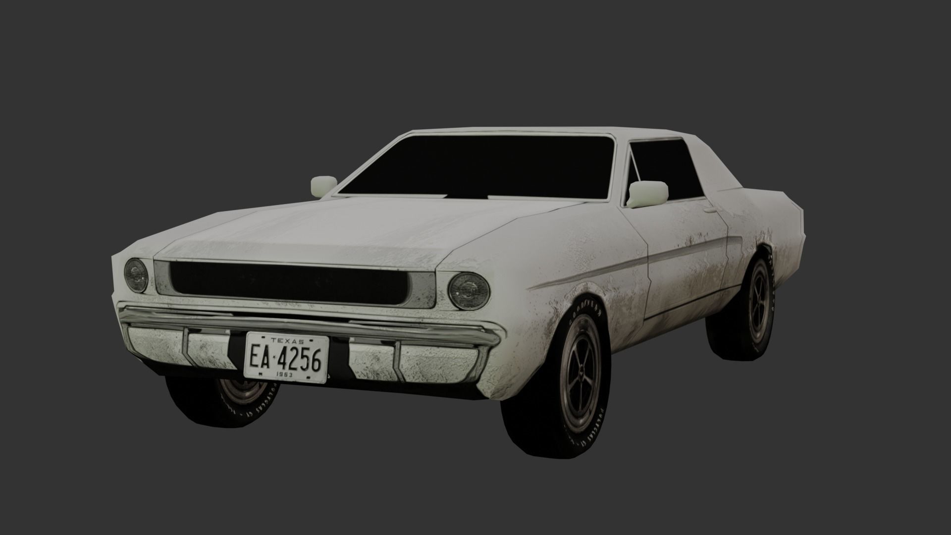 Cars Collection Lowpoly Low-poly 3D model_8
