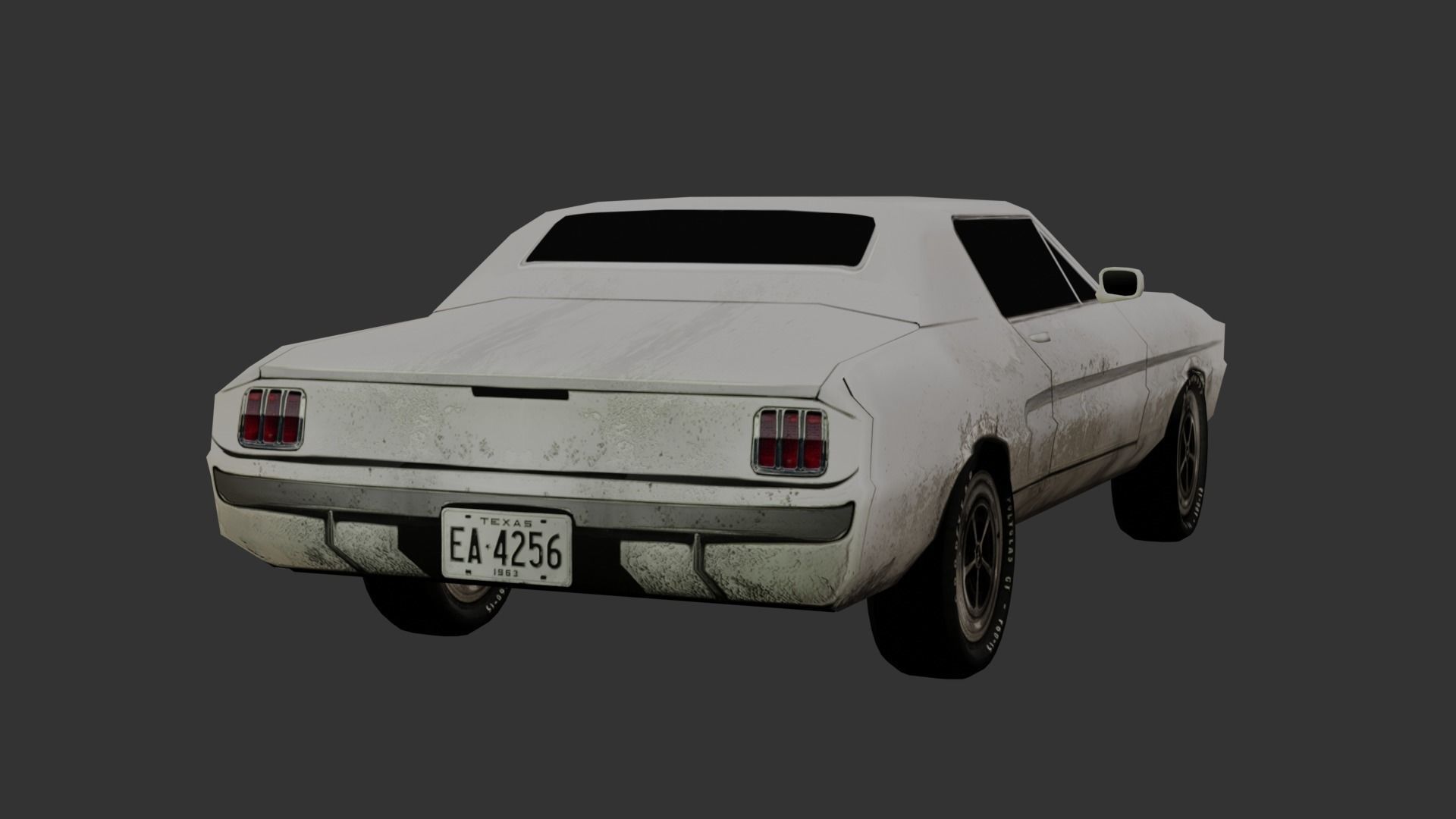 Cars Collection Lowpoly Low-poly 3D model_9