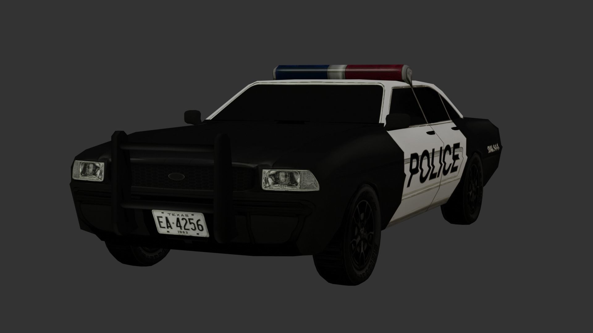 Cars Collection Lowpoly Low-poly 3D model_6