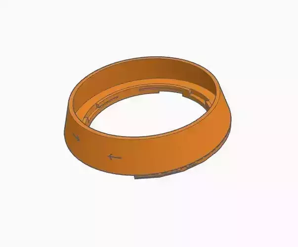 80mm Lens hood for Mamiya 7 or  7II  and Mamiya 6  75mm lens 3D print model