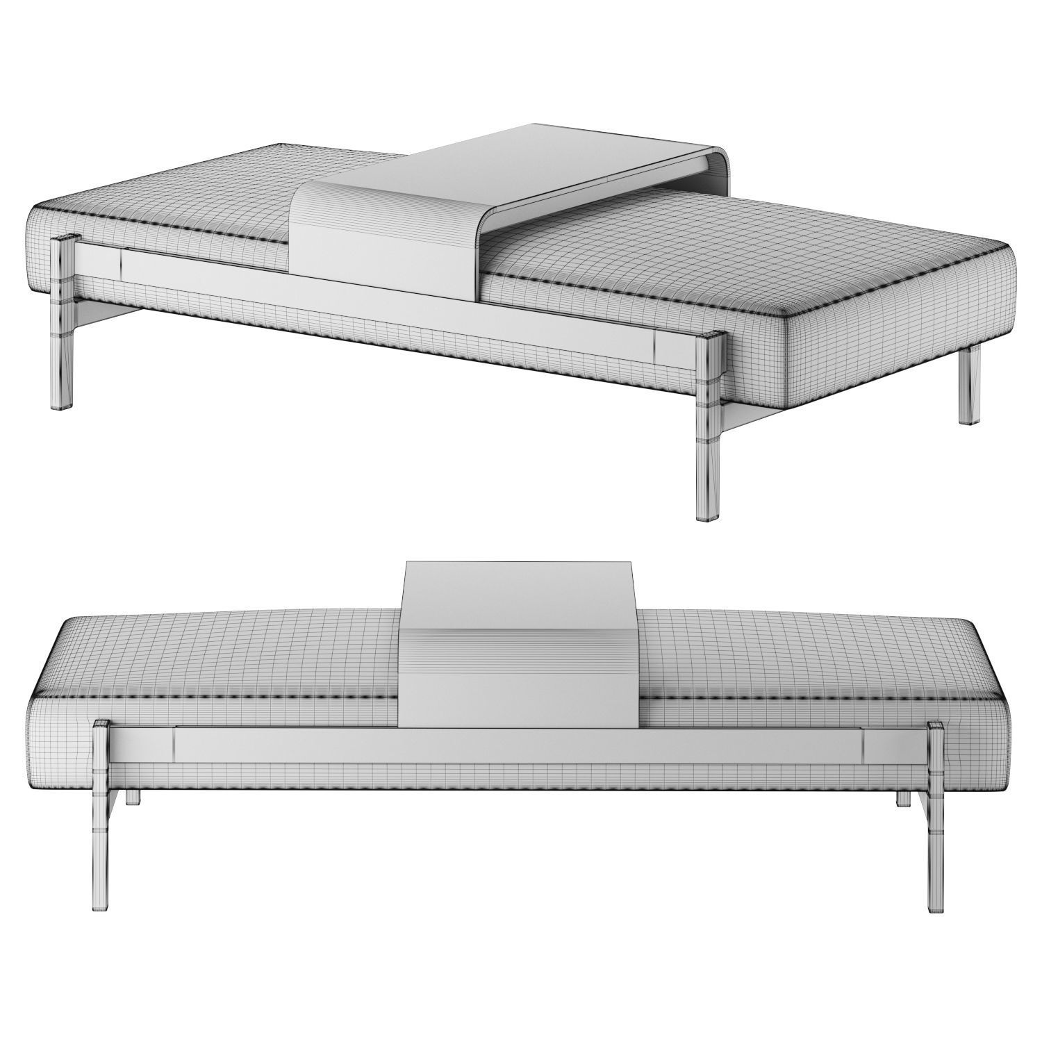 Fawkes Ottoman 3D model_2