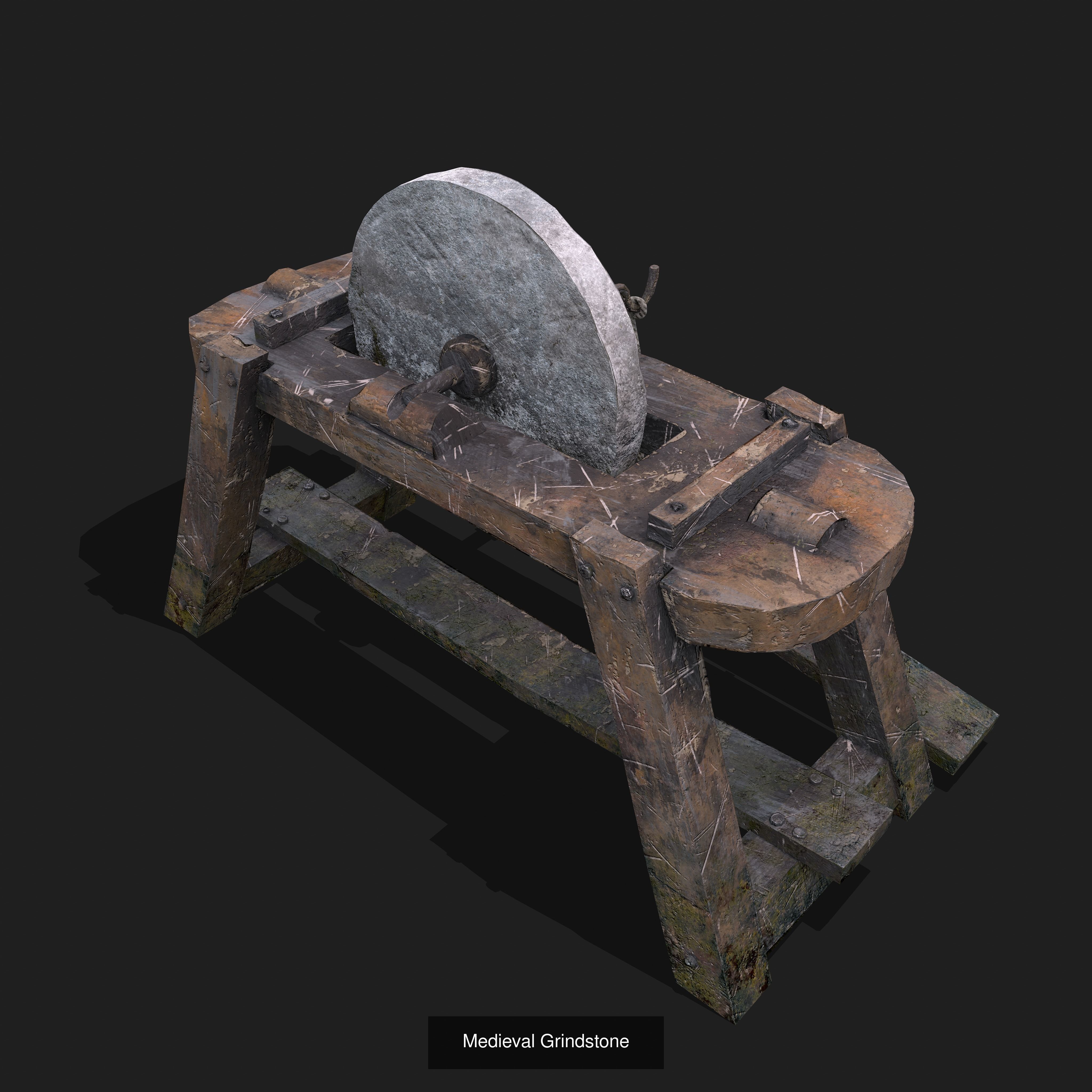 Medieval Prop Mix Seventy One 3D Model Collection_24