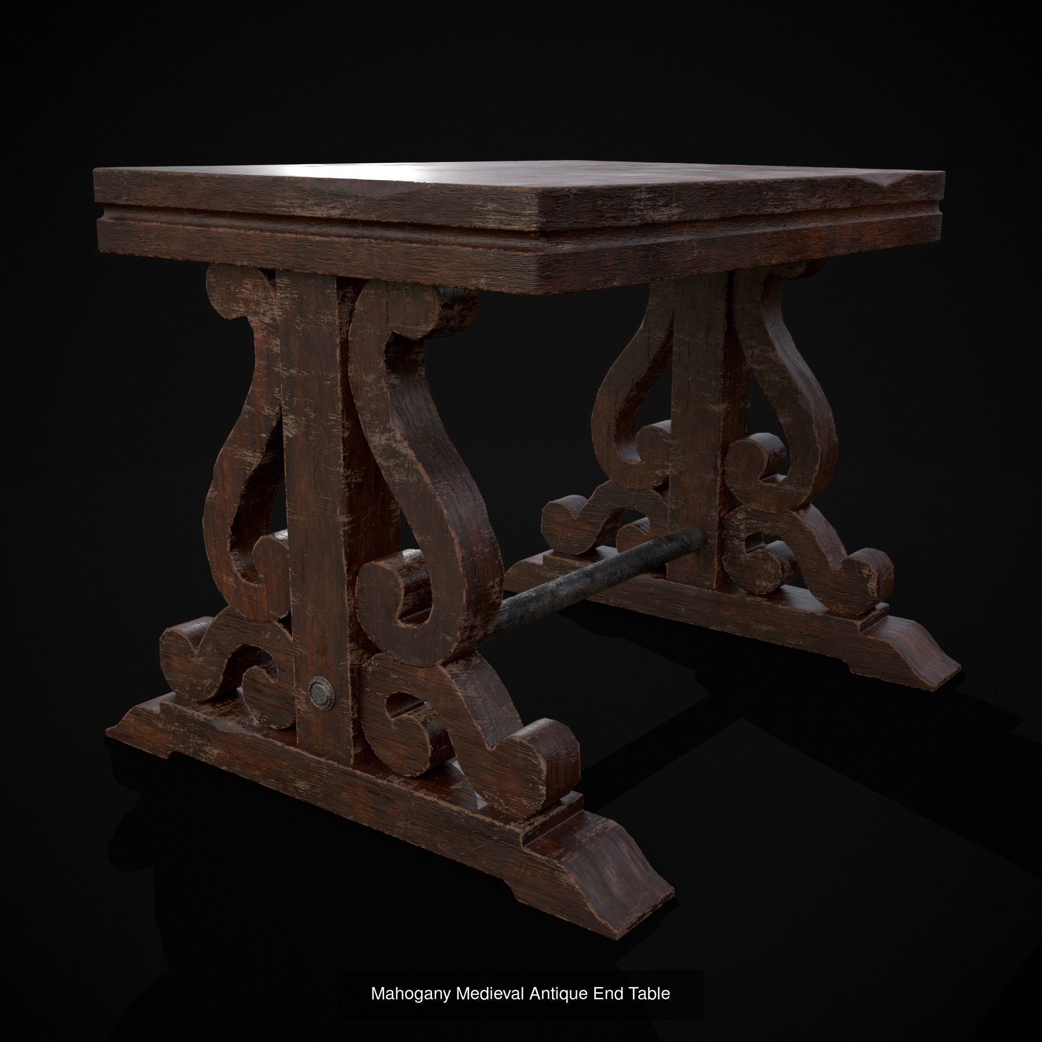 Medieval Prop Mix Seventy One 3D Model Collection_34