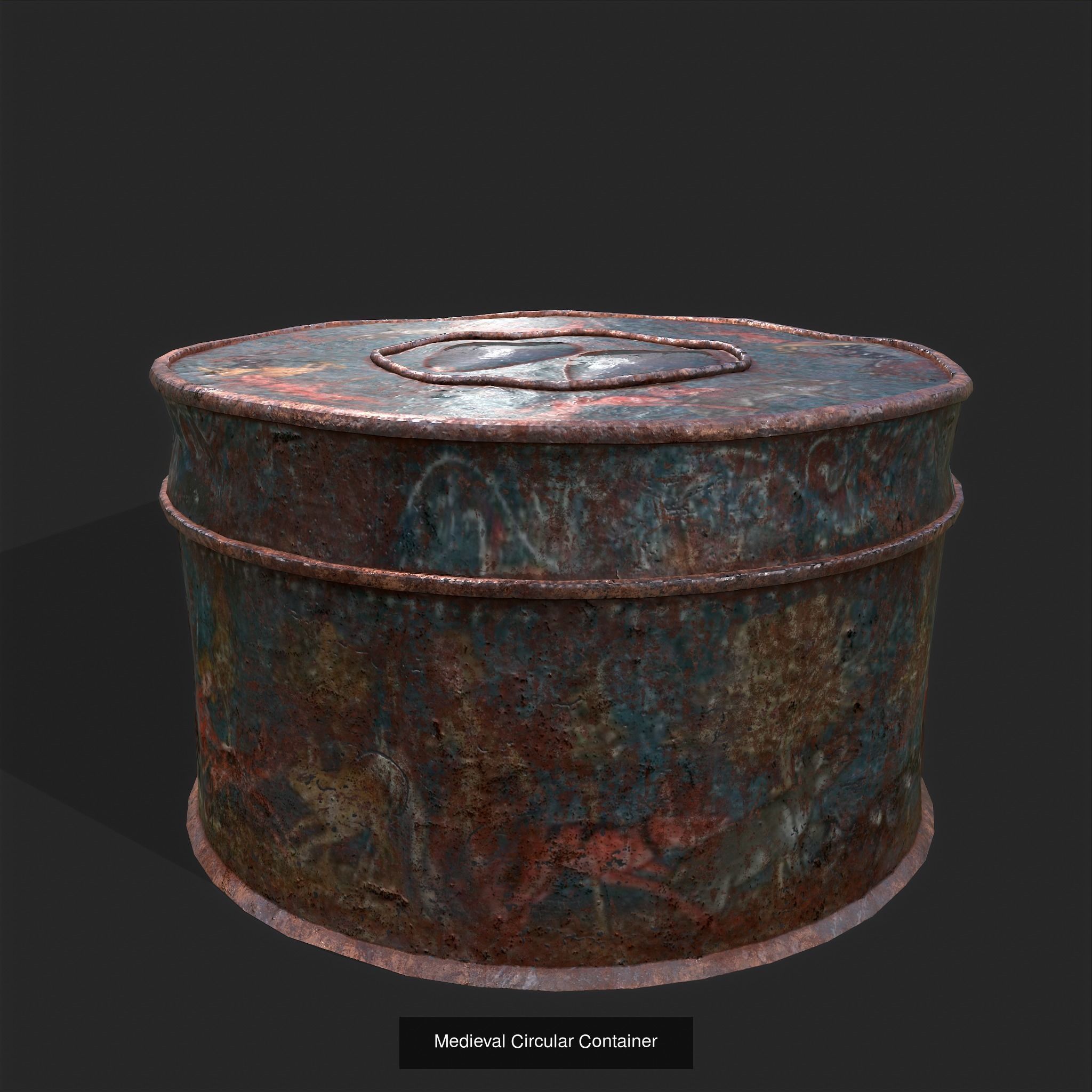Medieval Prop Mix Seventy One 3D Model Collection_27