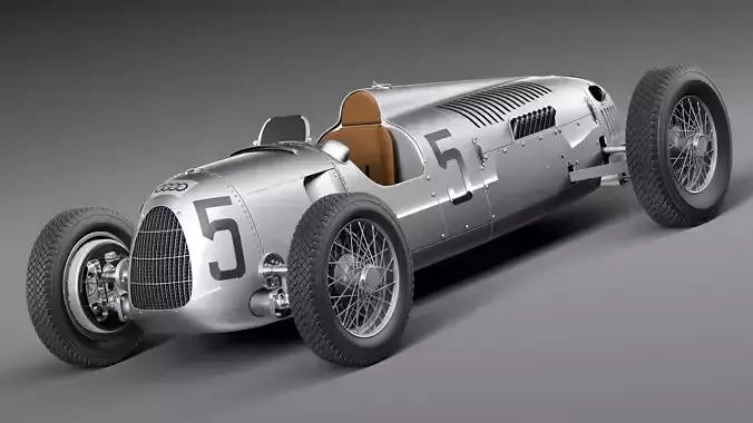 Auto Union Type C 1936 3D model