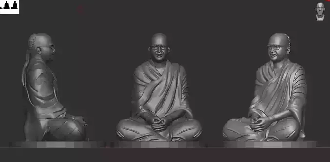 Velukkudi Krishnan 3D print model