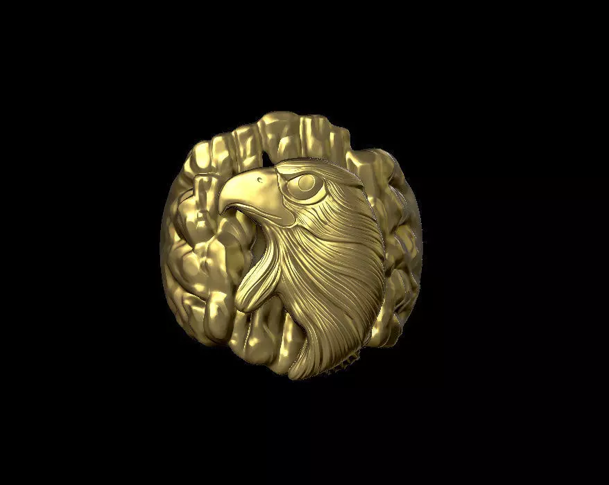 eagle ring 3D print model
