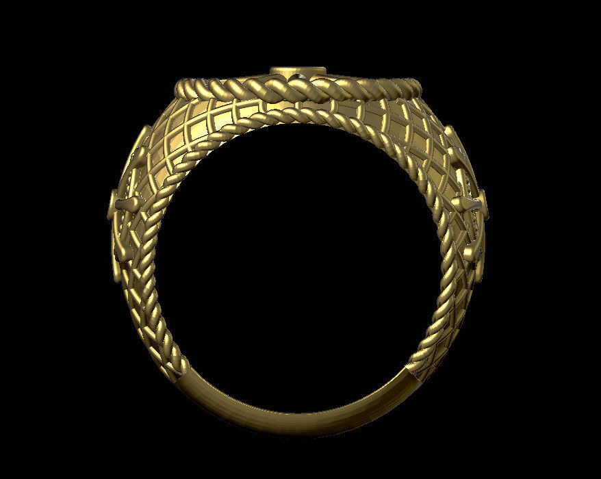 sailor ring 3D print model_6