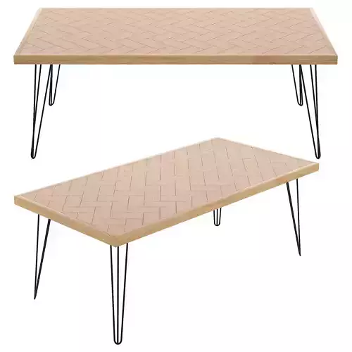 Maidstone Coffee Table Actona 3D model