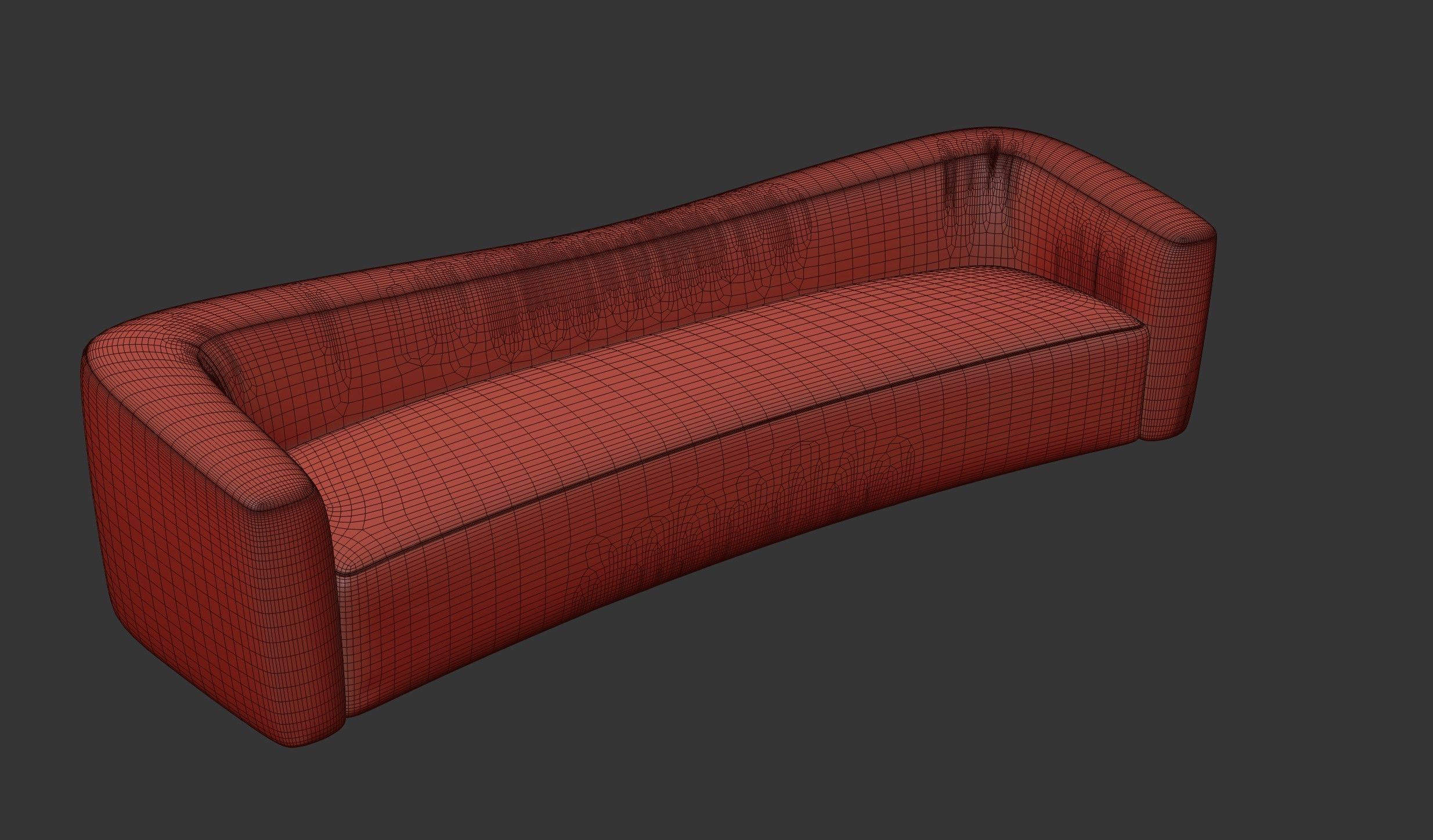 Sofa Dune Carlyle Collective by FABRICE JUAN 3D model_3