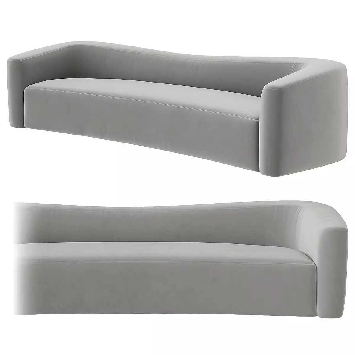 Sofa Dune Carlyle Collective by FABRICE JUAN 3D model_0