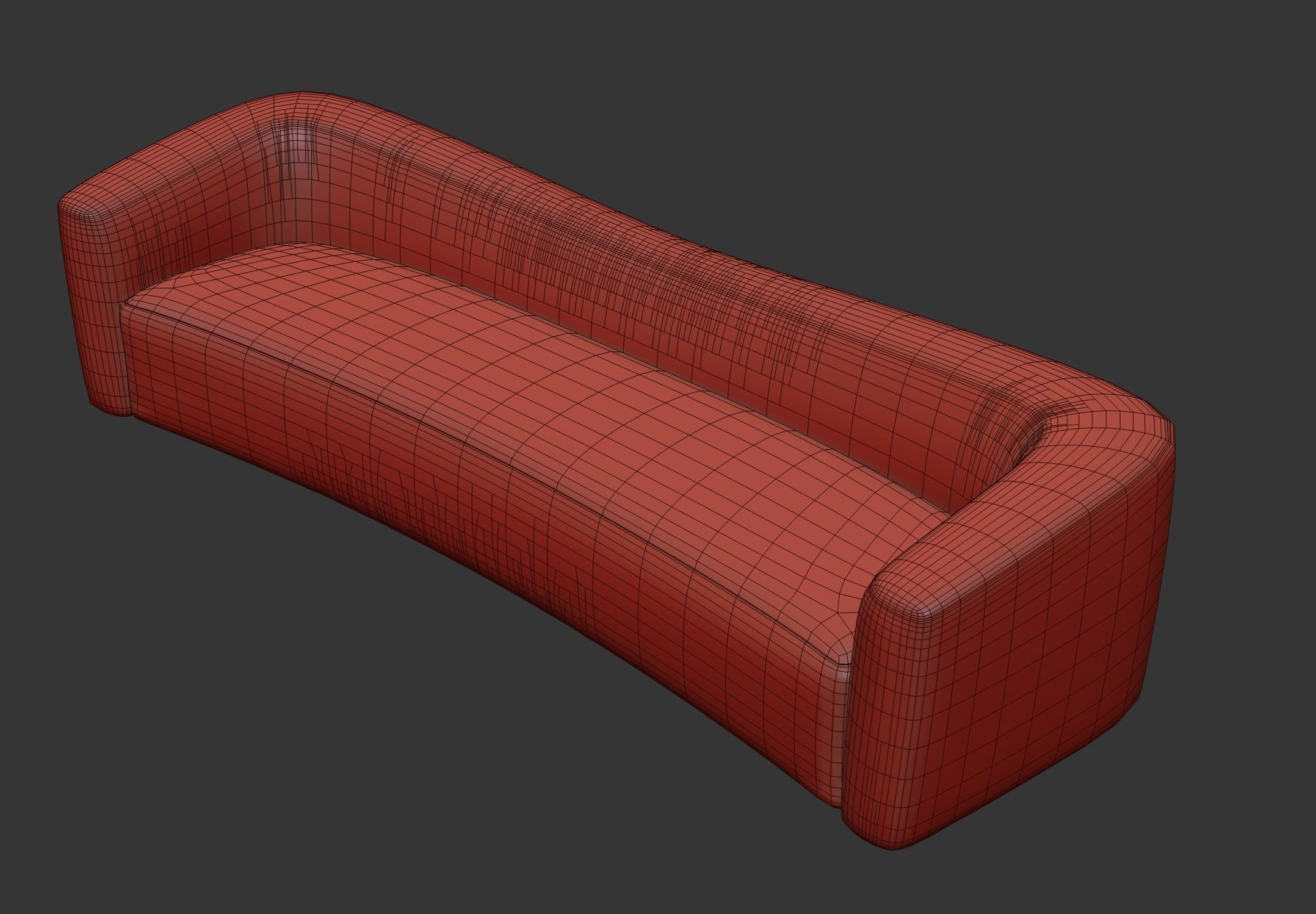 Sofa Dune Carlyle Collective by FABRICE JUAN 3D model_4