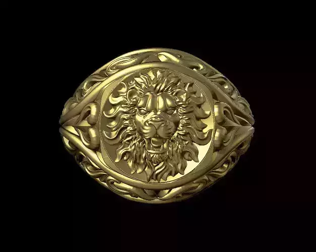 lion ring