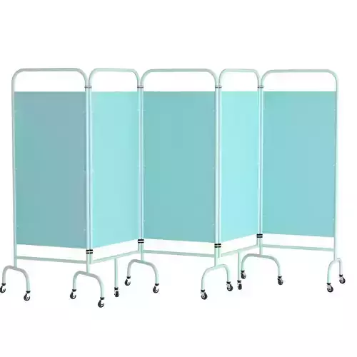 Mobile Folding Hospital Privacy Screen 03