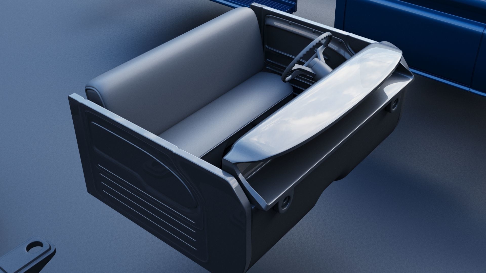 Chevrolet K20 Long Bed 1965 3D print model_26