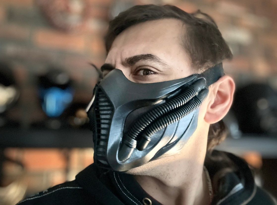 Smoke mask from MK1- Quiet Hunter 3D print model_3
