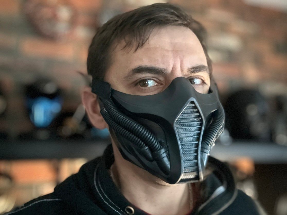 Smoke mask from MK1- Quiet Hunter 3D print model_2