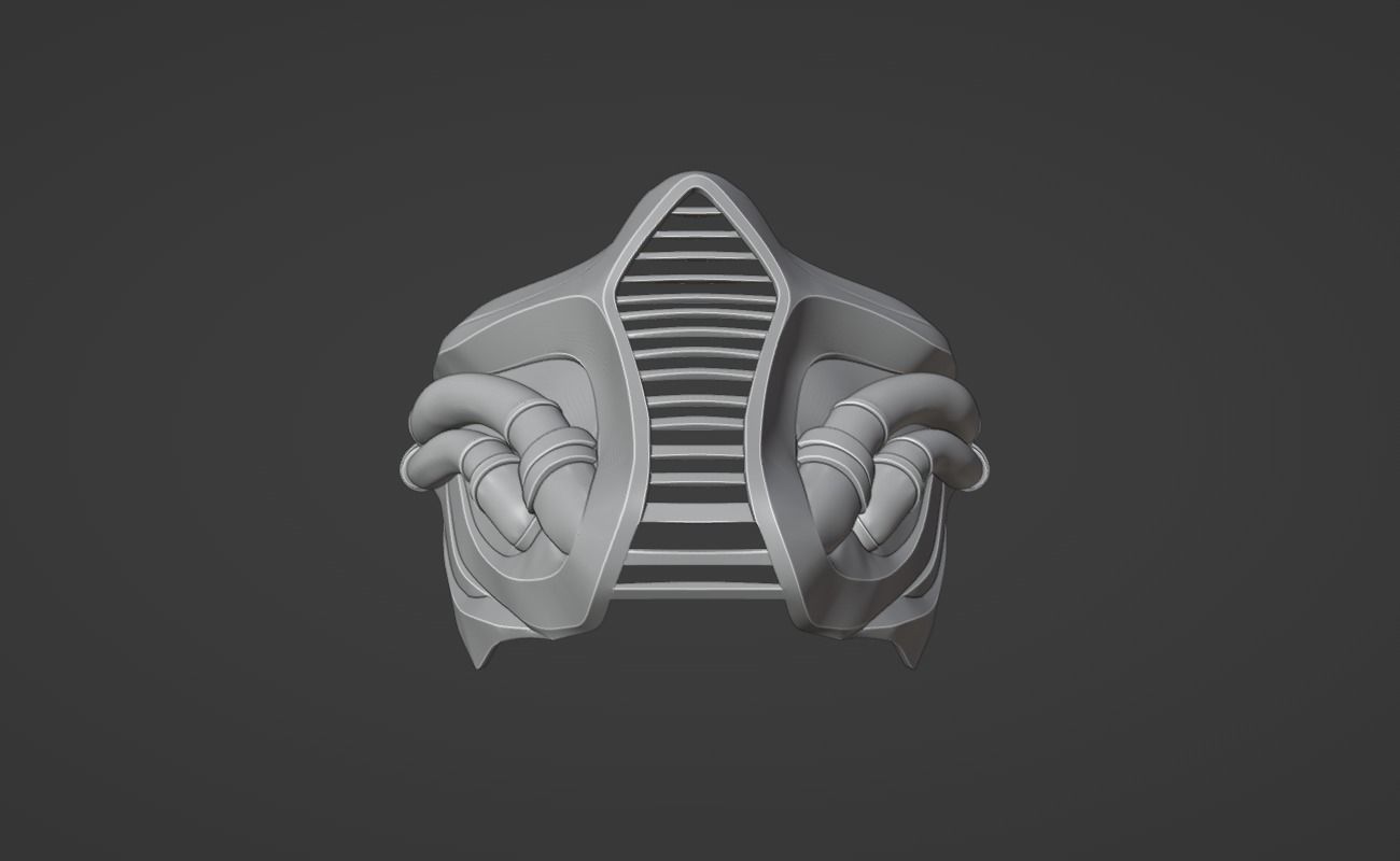 Smoke mask from MK1- Quiet Hunter 3D print model_27