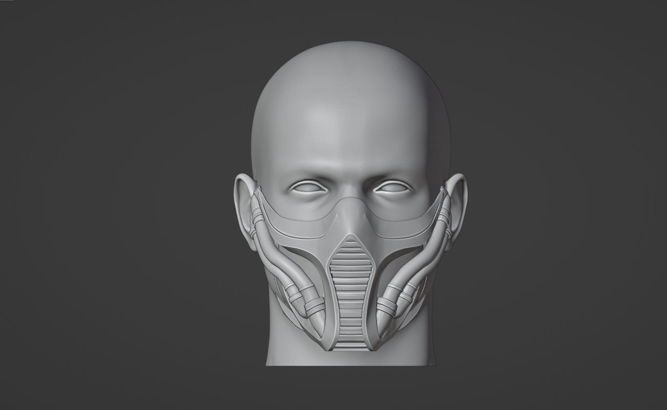 Smoke mask from MK1- Quiet Hunter 3D print model_4
