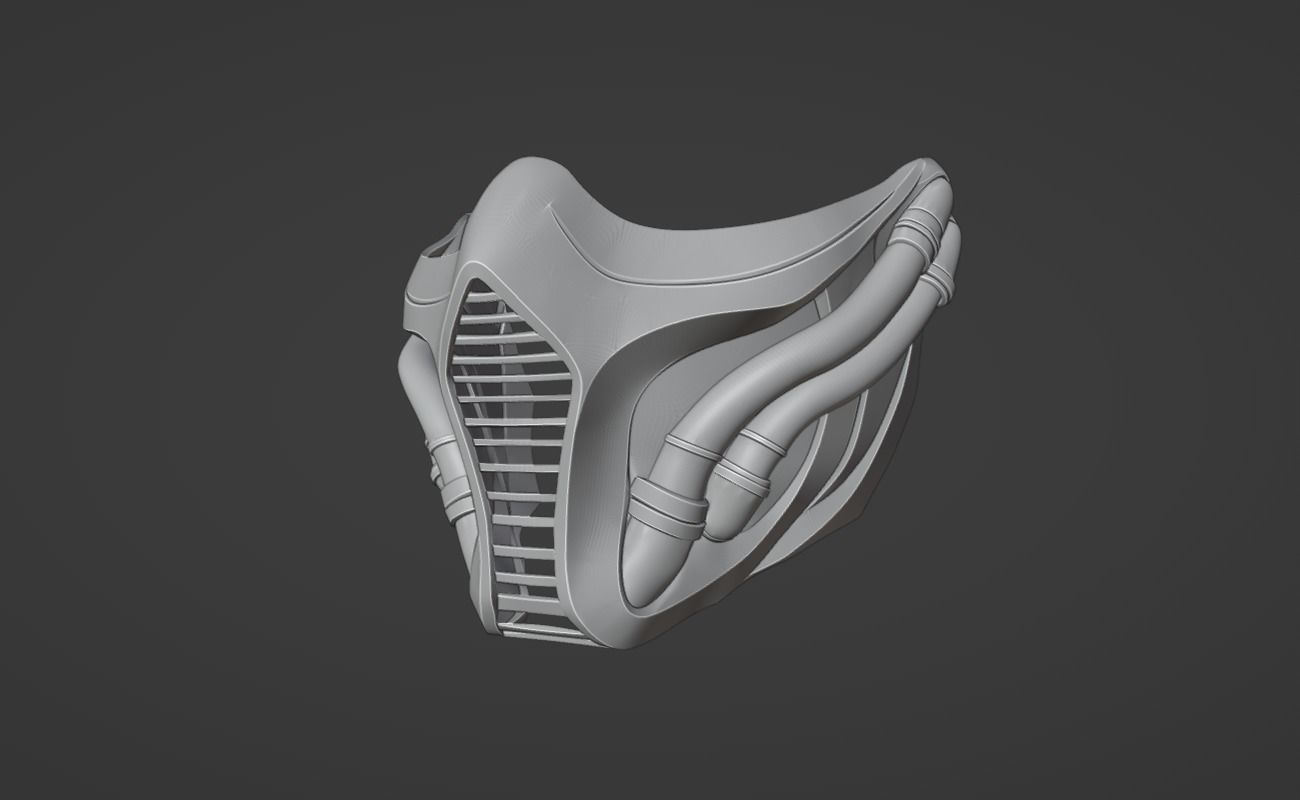 Smoke mask from MK1- Quiet Hunter 3D print model_23