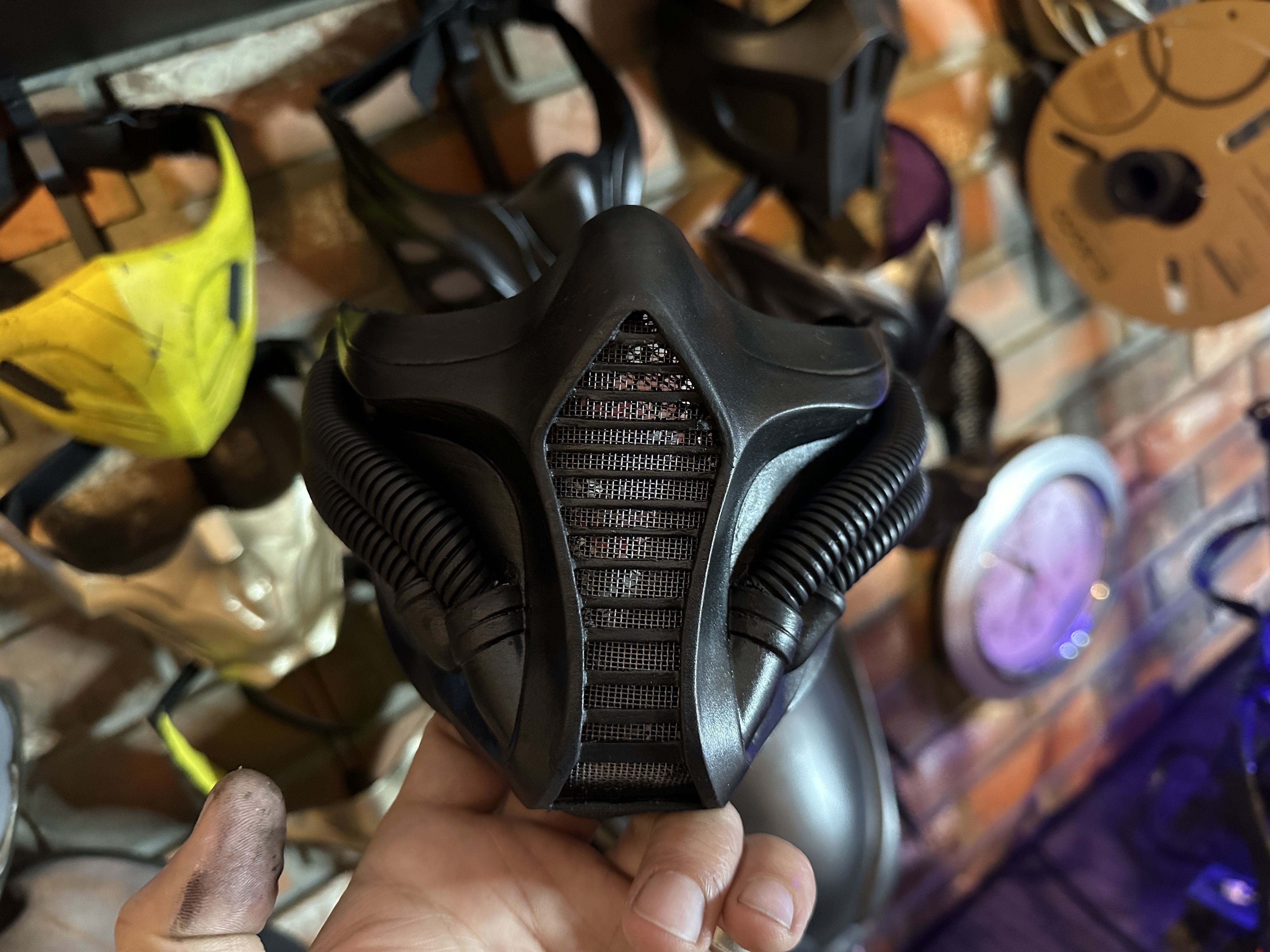 Smoke mask from MK1- Quiet Hunter 3D print model_12