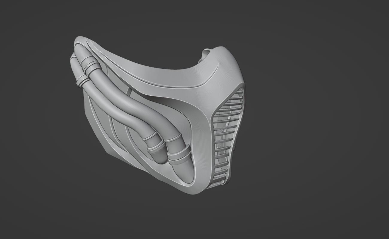 Smoke mask from MK1- Quiet Hunter 3D print model_24