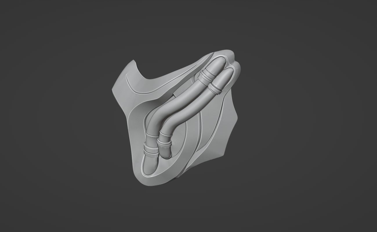 Smoke mask from MK1- Quiet Hunter 3D print model_21