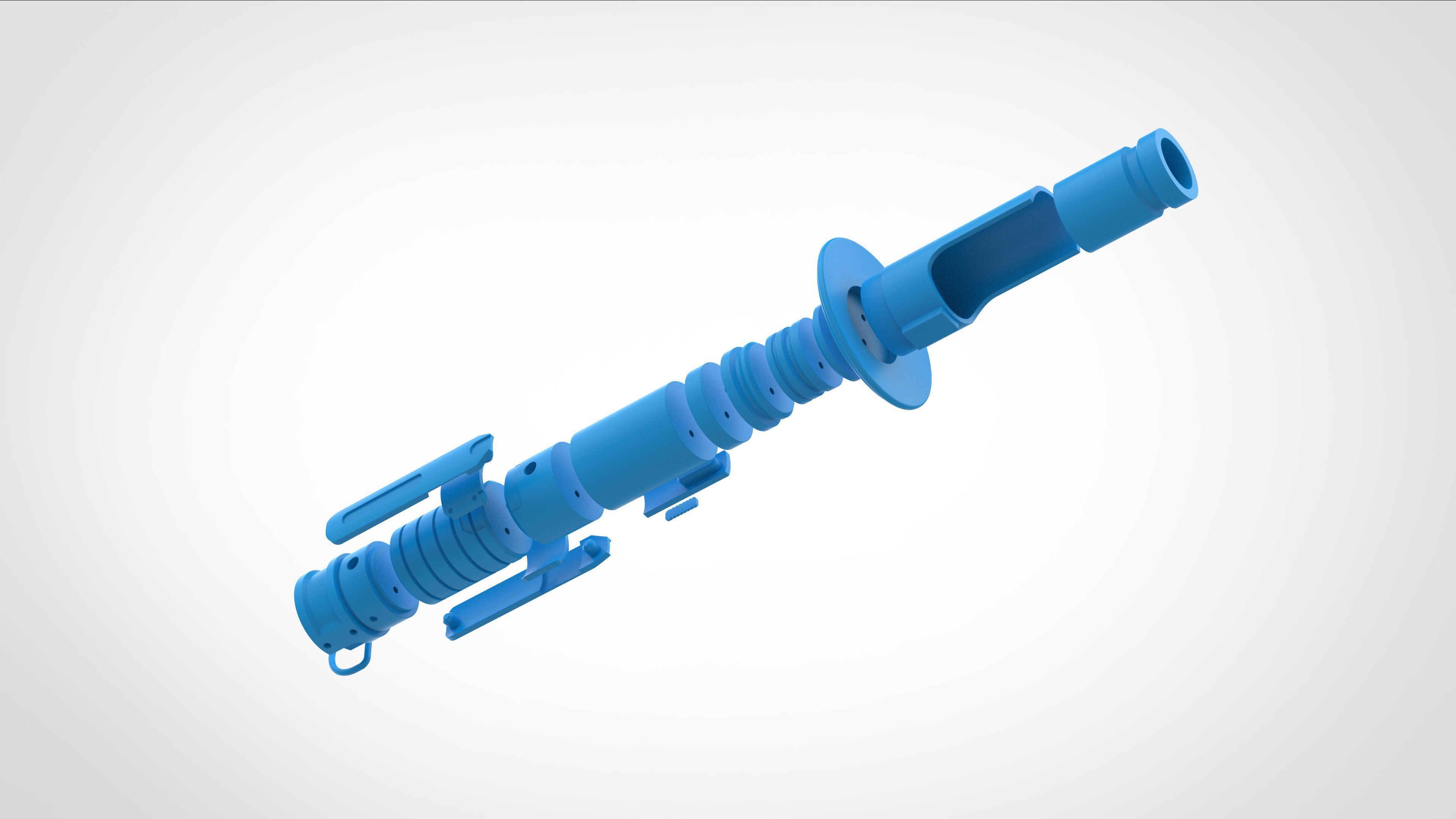 Ezra Bridgers Lightsaber from the series Ahsoka 2023 3D print model_40