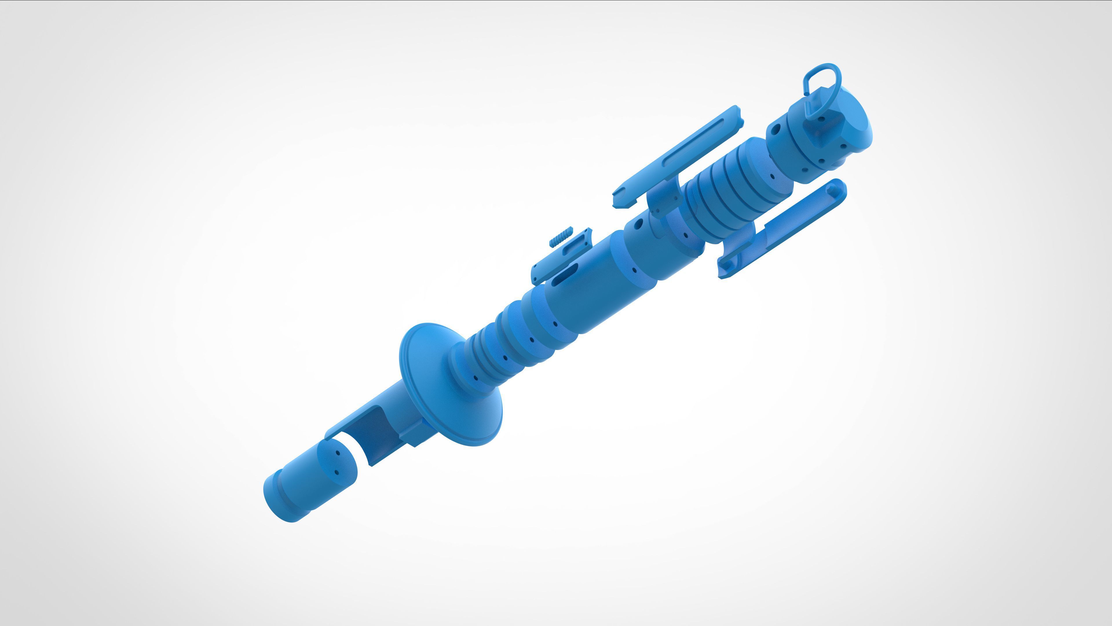 Ezra Bridgers Lightsaber from the series Ahsoka 2023 3D print model_42