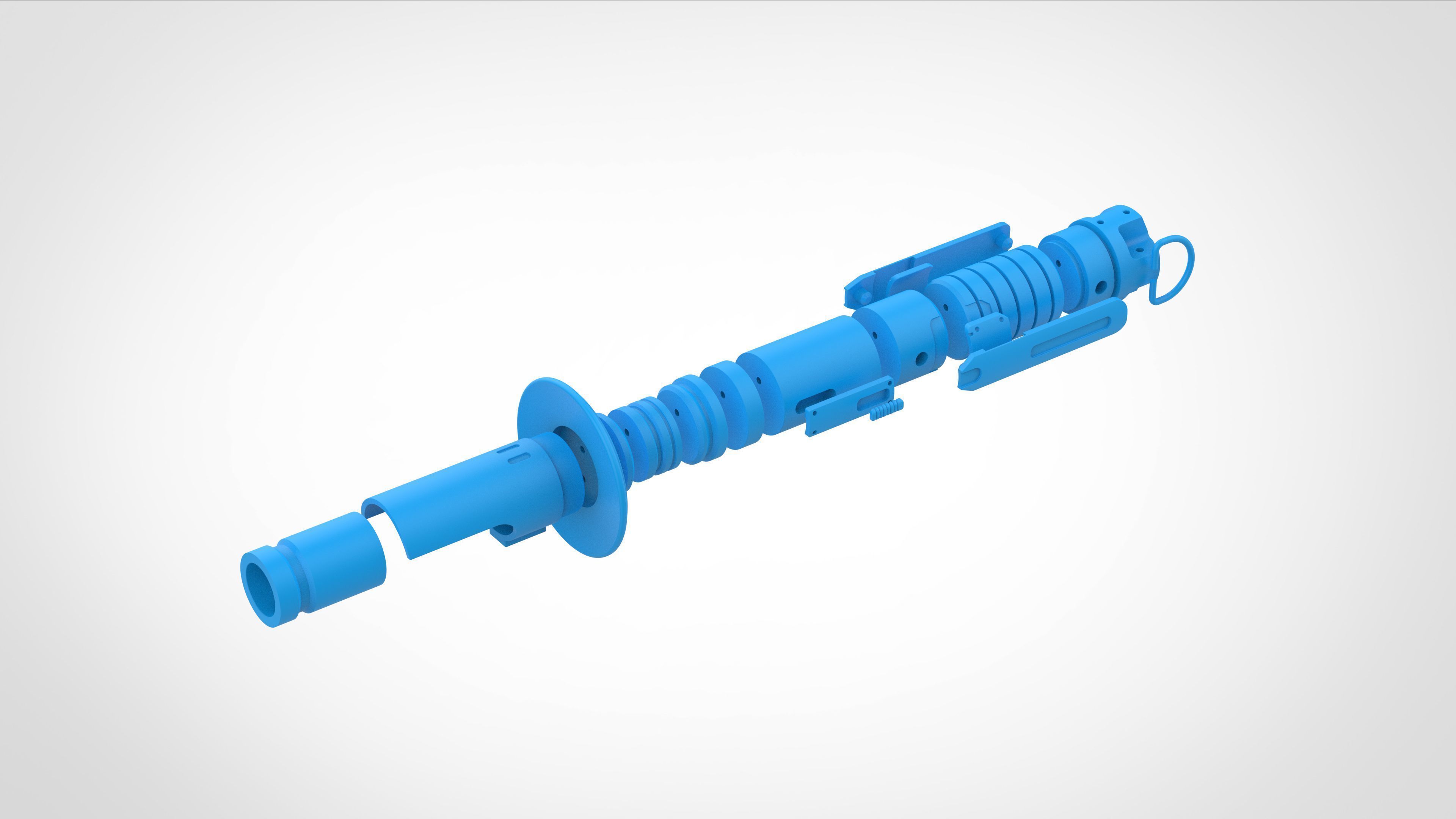 Ezra Bridgers Lightsaber from the series Ahsoka 2023 3D print model_44