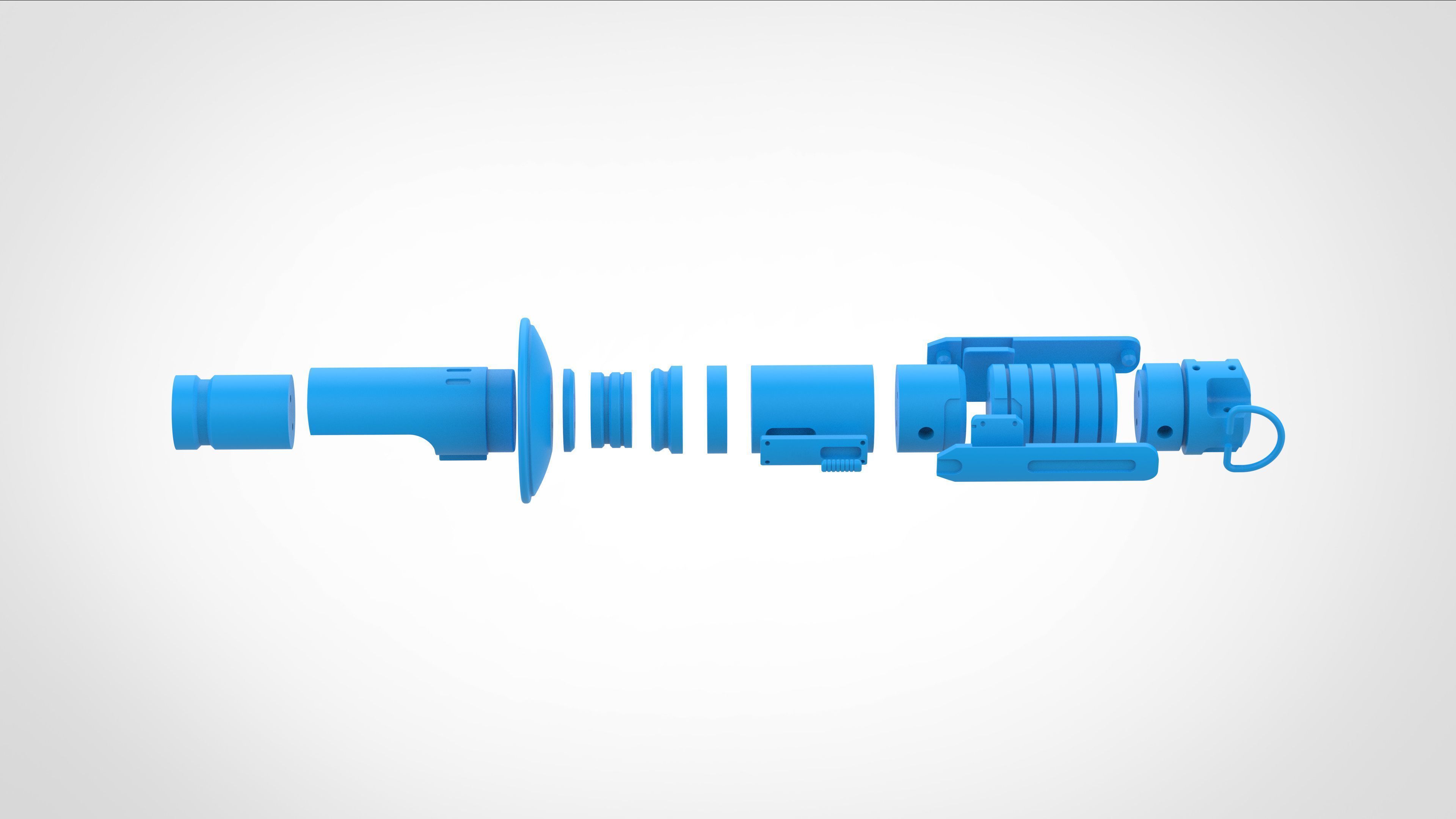 Ezra Bridgers Lightsaber from the series Ahsoka 2023 3D print model_45