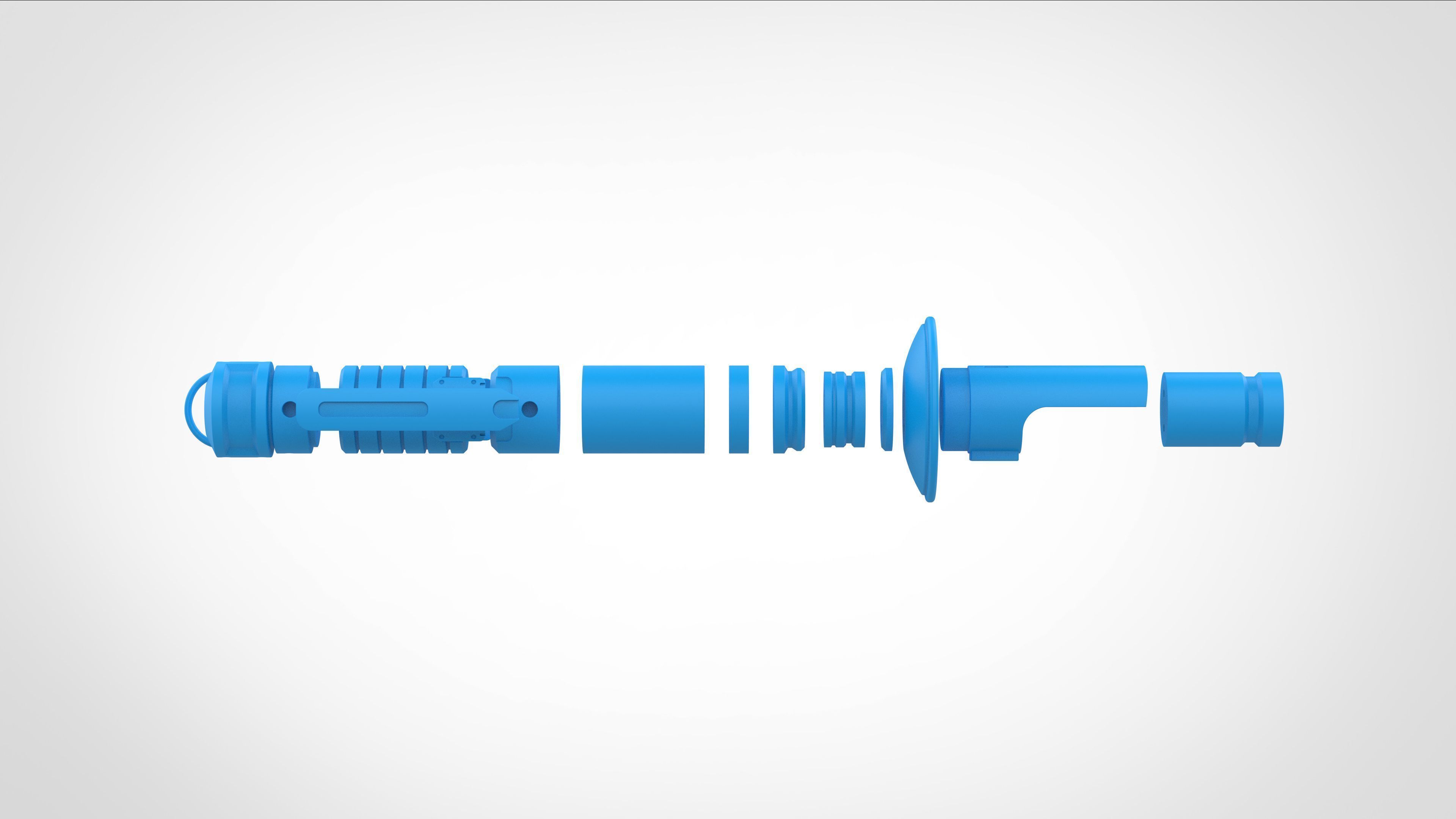 Ezra Bridgers Lightsaber from the series Ahsoka 2023 3D print model_33
