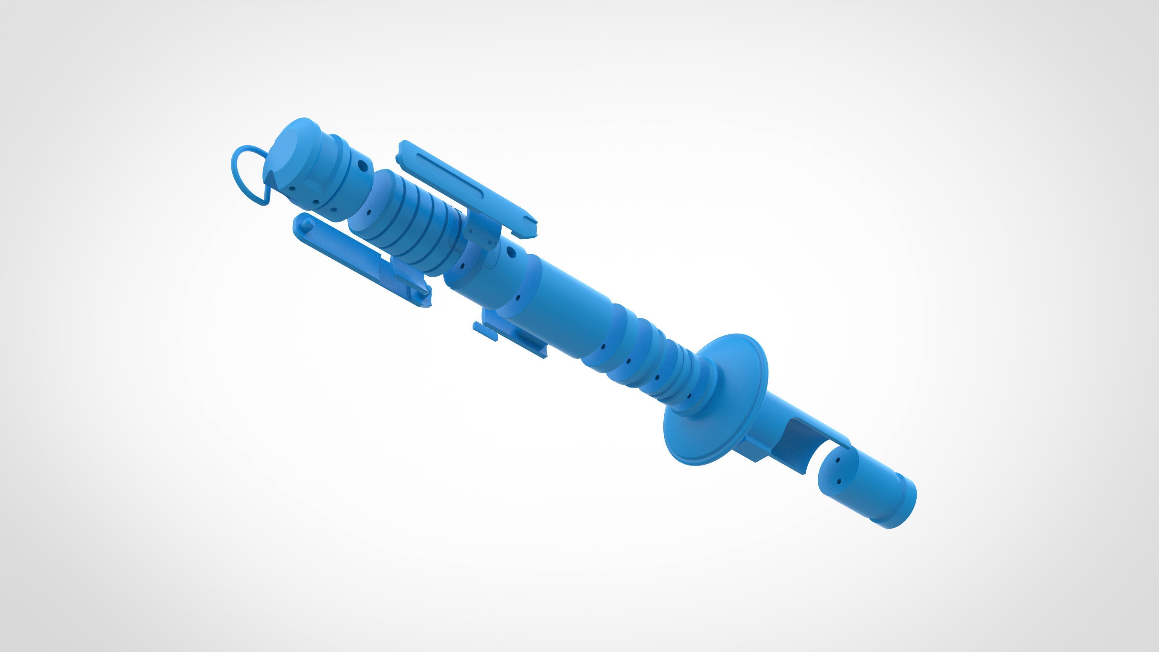Ezra Bridgers Lightsaber from the series Ahsoka 2023 3D print model_39