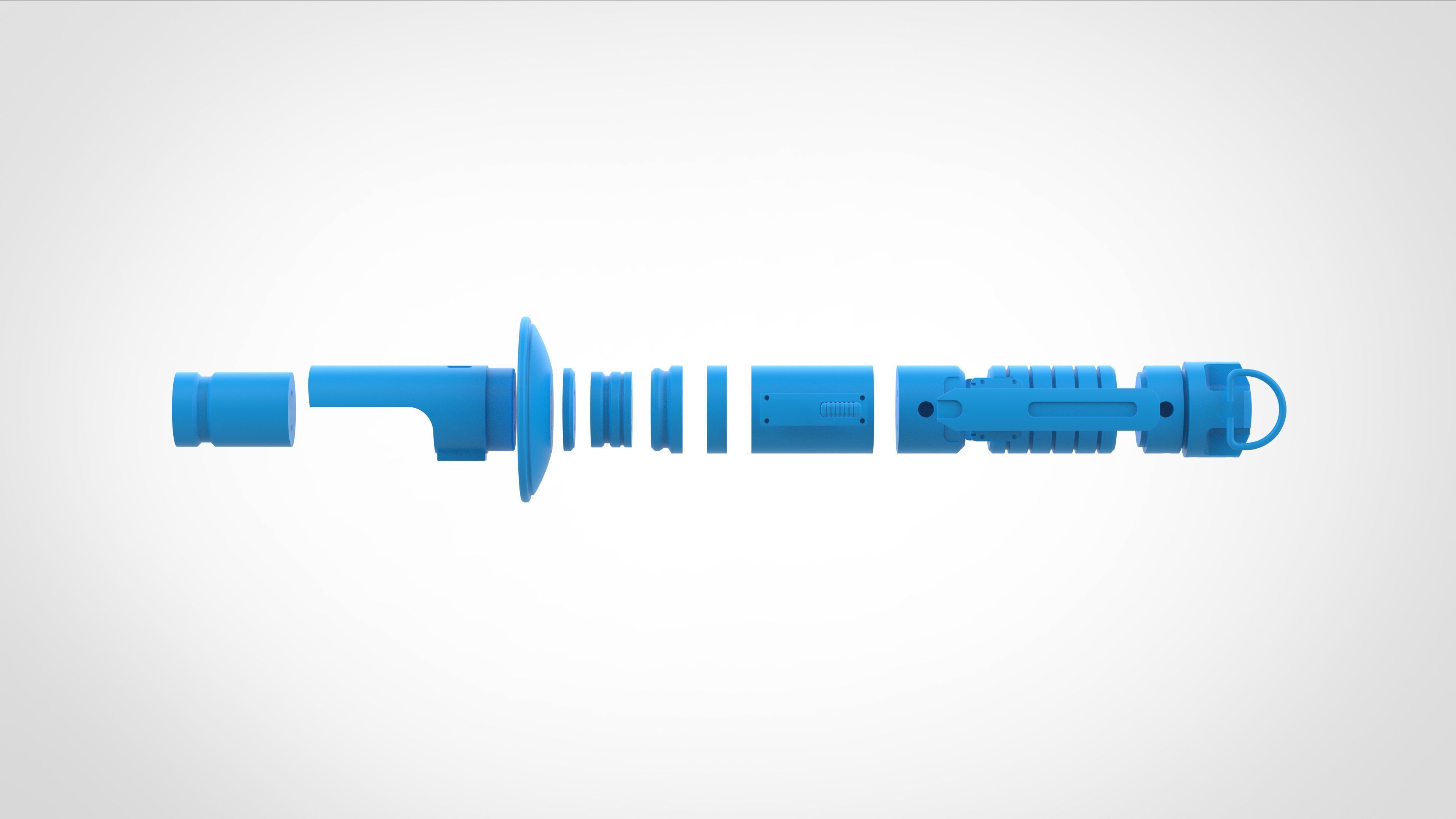 Ezra Bridgers Lightsaber from the series Ahsoka 2023 3D print model_46