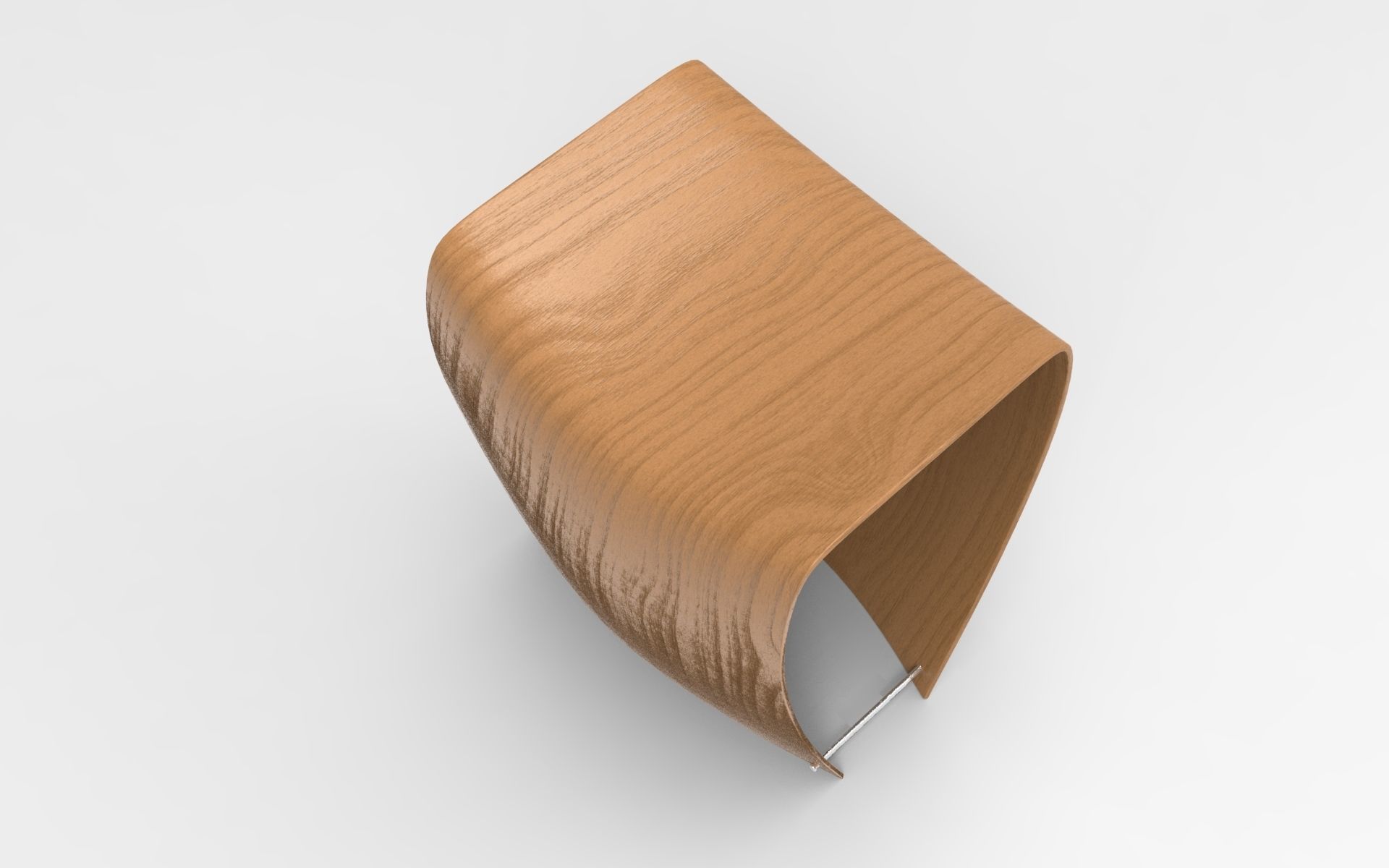 Cady Stool Low-poly 3D model_2
