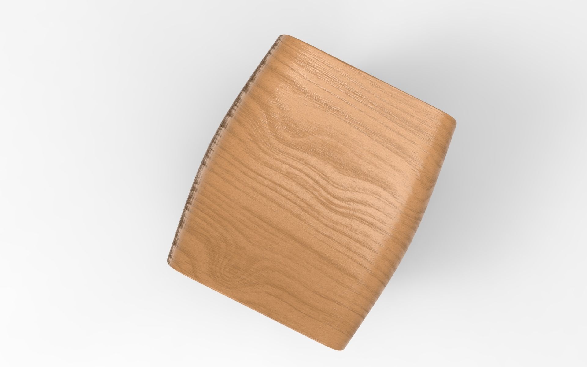 Cady Stool Low-poly 3D model_4