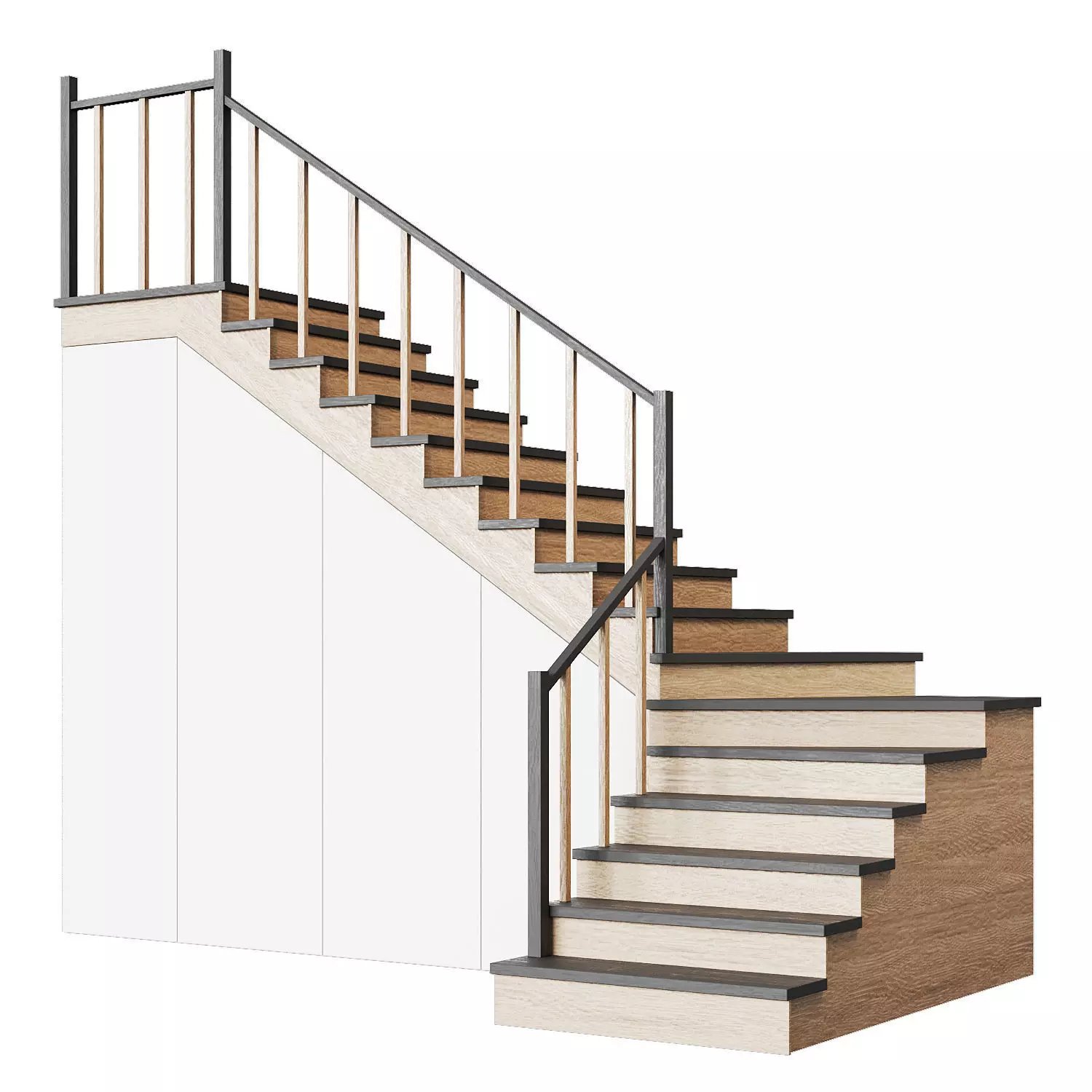 Modern staircase 13 3D model_0