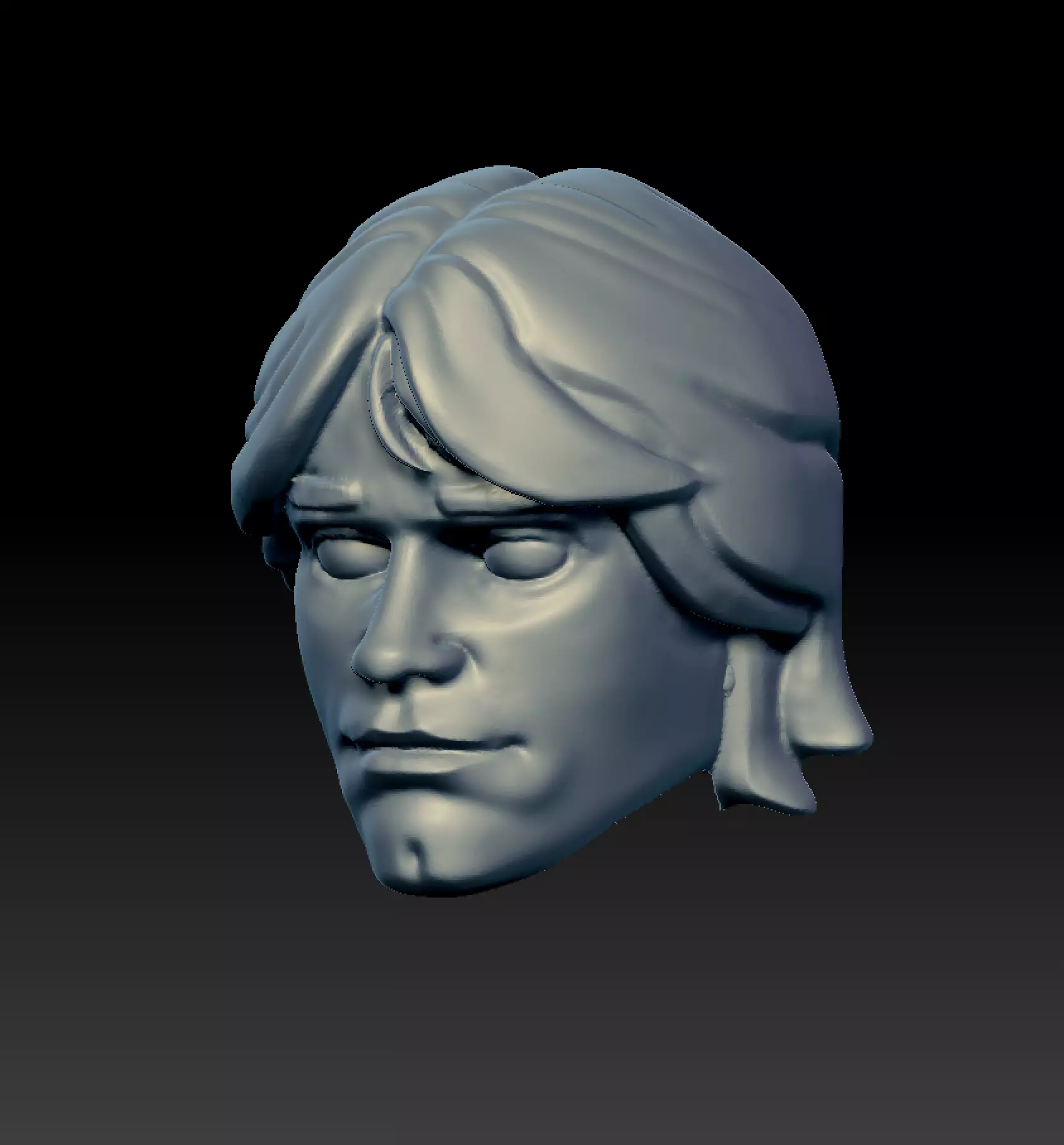 Clone Wars Young Luke 3D print model