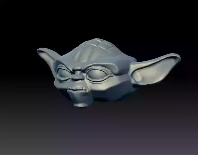 Clone Wars Yoda 3D print model